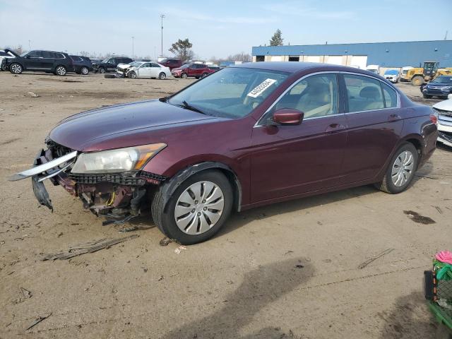 1HGCP2F32CA230144 - 2012 HONDA ACCORD LX BURGUNDY photo 1