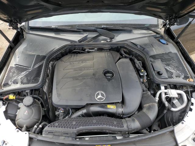 WDDWF8EB5KR501102 - 2019 MERCEDES-BENZ C 300 4MATIC BLACK photo 11