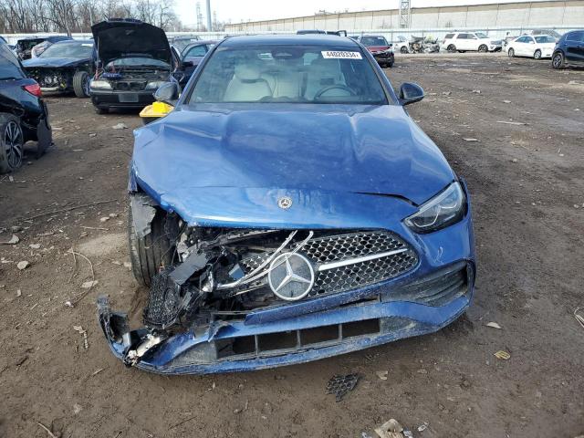 W1KAF4HB3NR012426 - 2022 MERCEDES-BENZ C 300 4MATIC BLUE photo 5