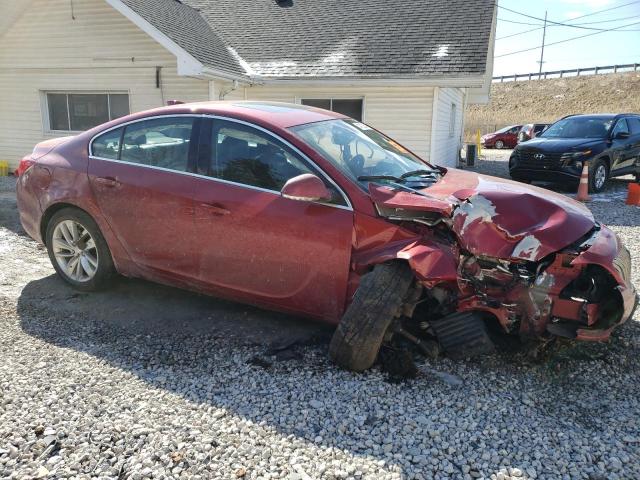 2G4GV5EK2F9162570 - 2015 BUICK REGAL RED photo 4