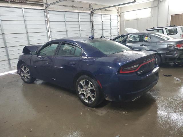 2C3CDXJG9FH875544 - 2015 DODGE CHARGER SXT BLUE photo 2