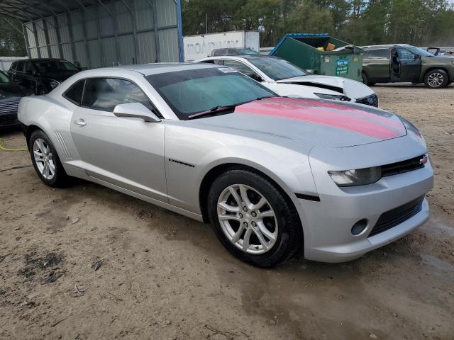 2G1FB1E34E9126638 - 2014 CHEVROLET CAMARO LT SILVER photo 4