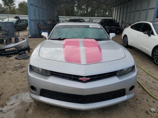 2G1FB1E34E9126638 - 2014 CHEVROLET CAMARO LT SILVER photo 5