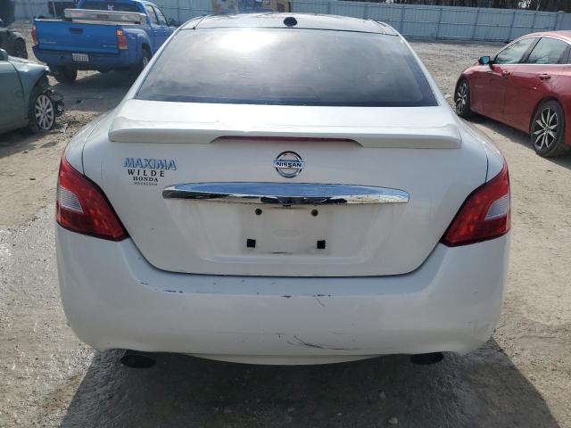 1N4AA5AP8AC816096 - 2010 NISSAN MAXIMA S WHITE photo 6