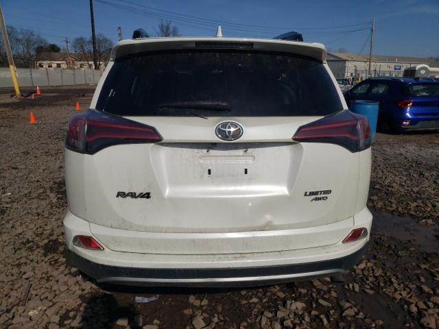 JTMDFREV1JJ728382 - 2018 TOYOTA RAV4 LIMITED WHITE photo 6