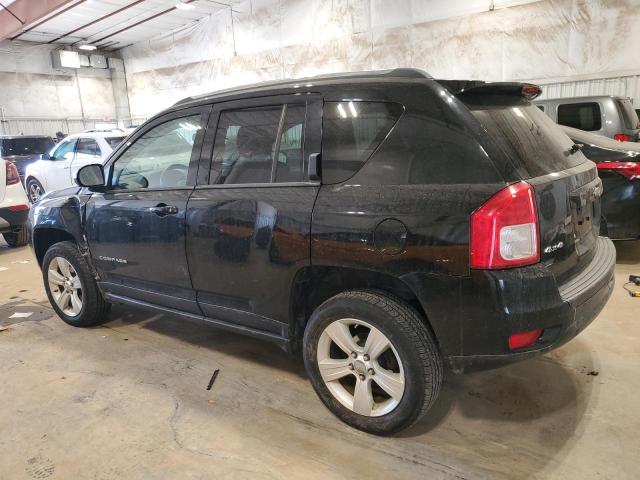 1C4NJDEBXCD558925 - 2012 JEEP COMPASS LATITUDE BLACK photo 2