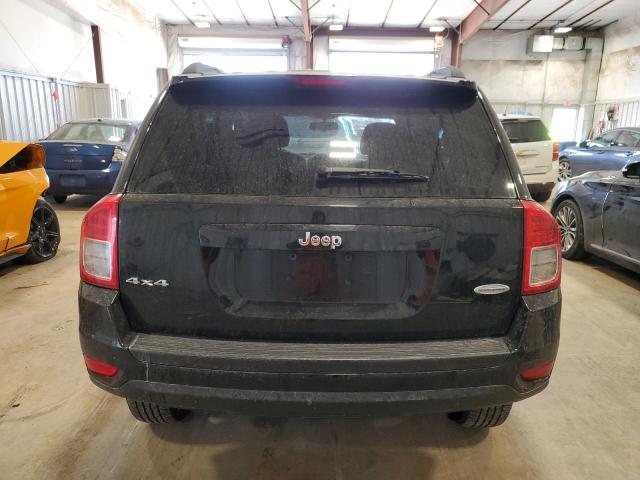 1C4NJDEBXCD558925 - 2012 JEEP COMPASS LATITUDE BLACK photo 6