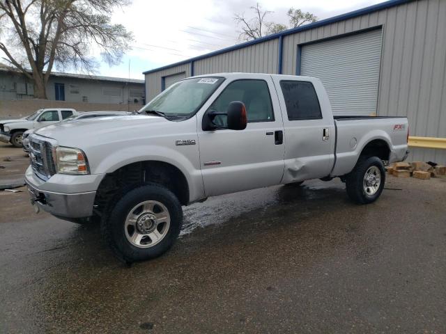 1FTWW31P16EA65585 - 2006 FORD F350 SRW SUPER DUTY SILVER photo 1