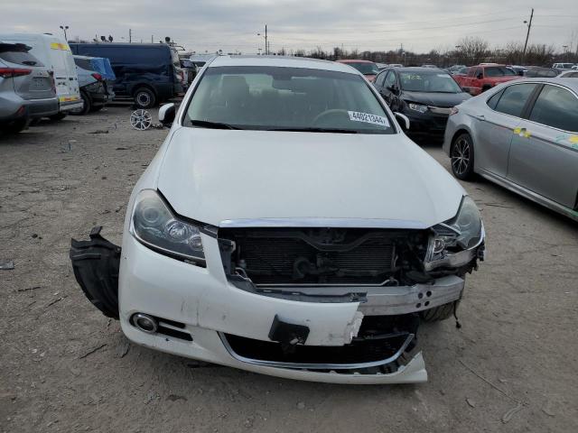 JN1CY0AR3AM961529 - 2010 INFINITI M35 BASE WHITE photo 5