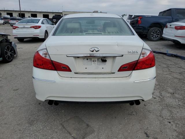 JN1CY0AR3AM961529 - 2010 INFINITI M35 BASE WHITE photo 6