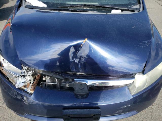 1HGFA15848L052707 - 2008 HONDA CIVIC EX BLUE photo 11