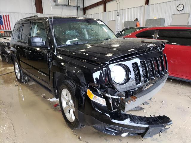 1C4NJRFB2ED688129 - 2014 JEEP PATRIOT LATITUDE BLACK photo 4