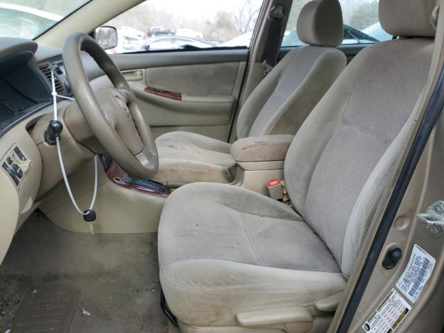 1NXBR32E57Z930516 - 2007 TOYOTA COROLLA CE BEIGE photo 7