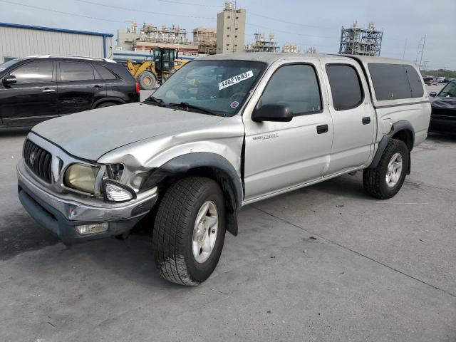 5TEGM92NX3Z256862 - 2003 TOYOTA TACOMA DOUBLE CAB PRERUNNER SILVER photo 1