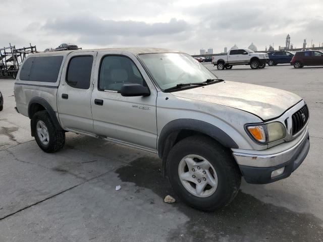 5TEGM92NX3Z256862 - 2003 TOYOTA TACOMA DOUBLE CAB PRERUNNER SILVER photo 4