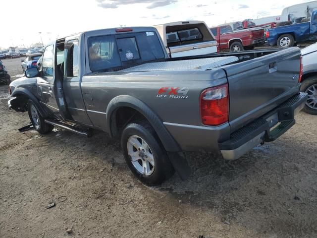 1FTZR45E75PA25145 - 2005 FORD RANGER SUPER CAB GRAY photo 2