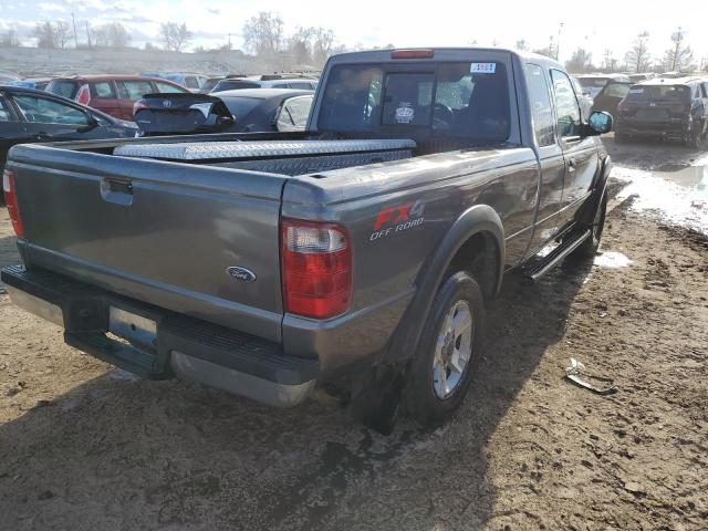 1FTZR45E75PA25145 - 2005 FORD RANGER SUPER CAB GRAY photo 3