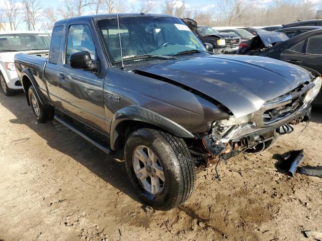 1FTZR45E75PA25145 - 2005 FORD RANGER SUPER CAB GRAY photo 4