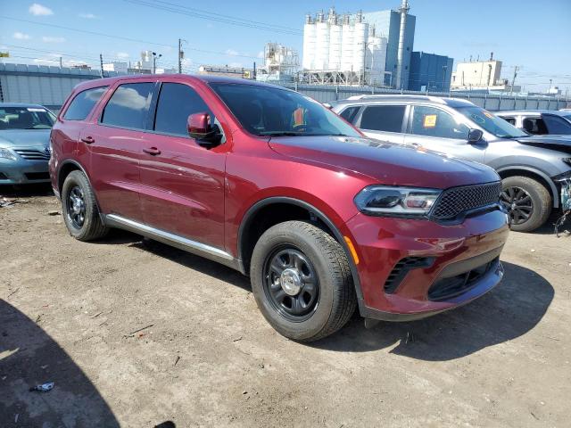 1C4SDJFT4NC192565 - 2022 DODGE DURANGO PURSUIT RED photo 4