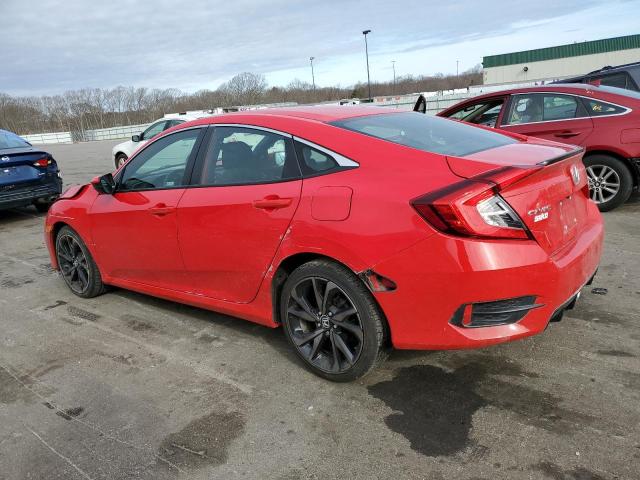 2HGFC2F81MH504294 - 2021 HONDA CIVIC SPORT 红色 照片 2