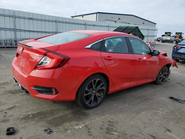 2HGFC2F81MH504294 - 2021 HONDA CIVIC SPORT RED photo 3