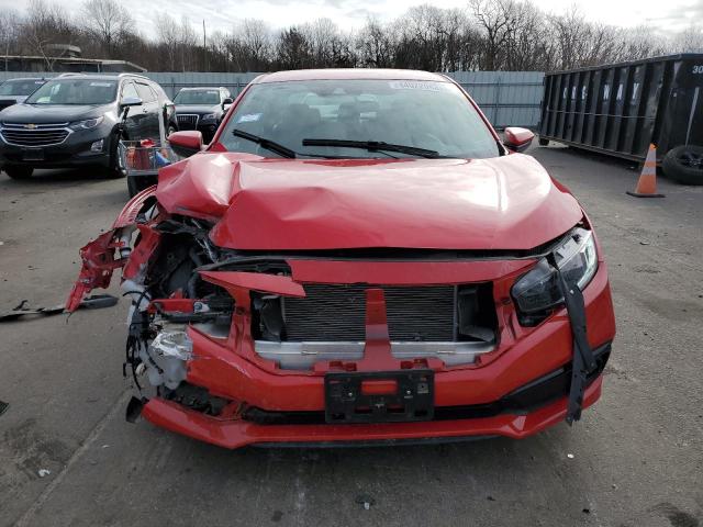 2HGFC2F81MH504294 - 2021 HONDA CIVIC SPORT 红色 照片 5