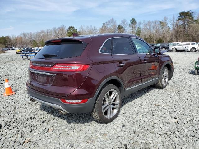 5LMCJ3D98KUL32437 - 2019 LINCOLN MKC RESERVE Bordo foto 3