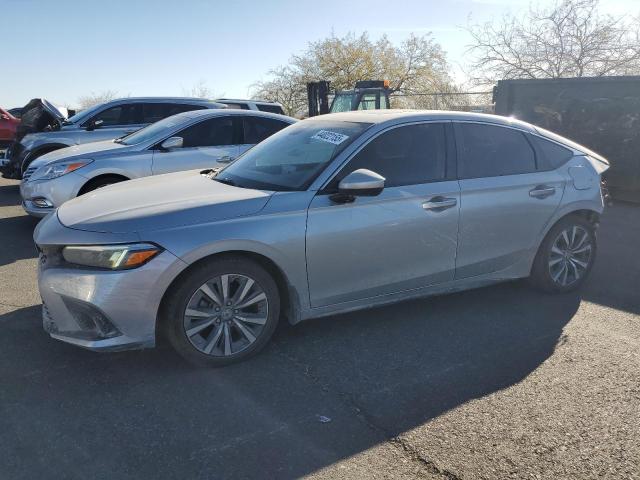 19XFL1H71NE022919 - 2022 HONDA CIVIC EXL ვერცხლისფერი ფოტო 1