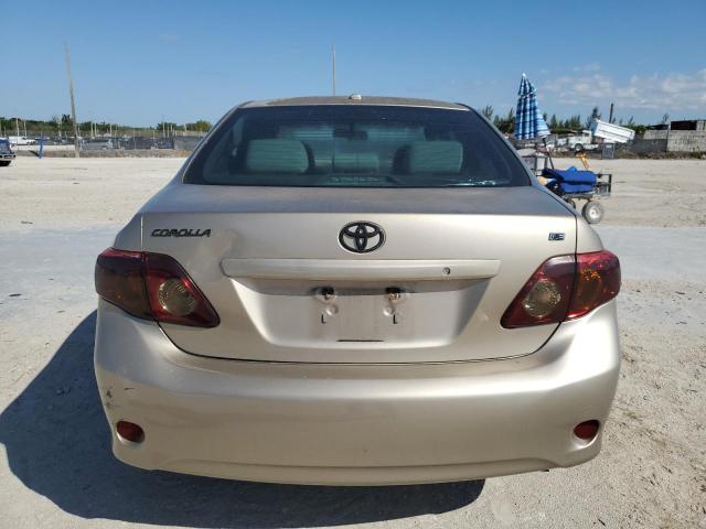 1NXBU4EE3AZ341990 - 2010 TOYOTA COROLLA BASE TAN photo 6