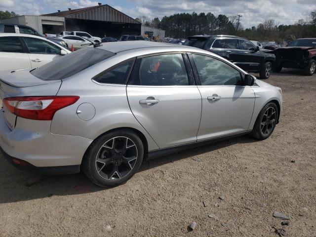 1FADP3J24EL451233 - 2014 FORD FOCUS TITANIUM SILVER photo 3