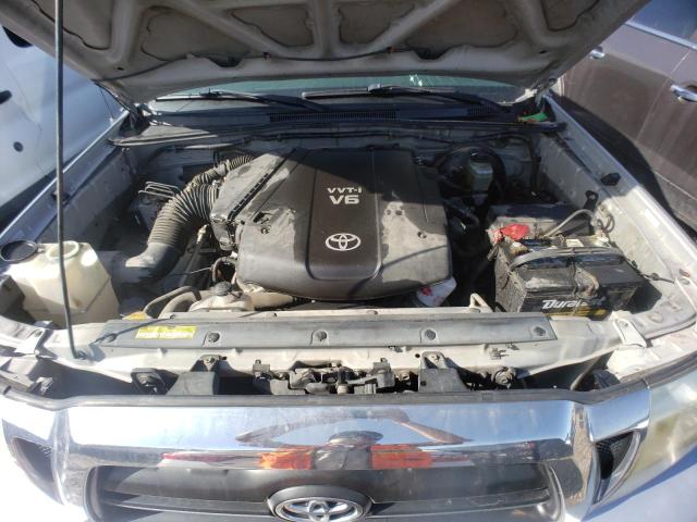 5TEJU62N86Z239308 - 2006 TOYOTA TACOMA DOUBLE CAB PRERUNNER SILVER photo 11