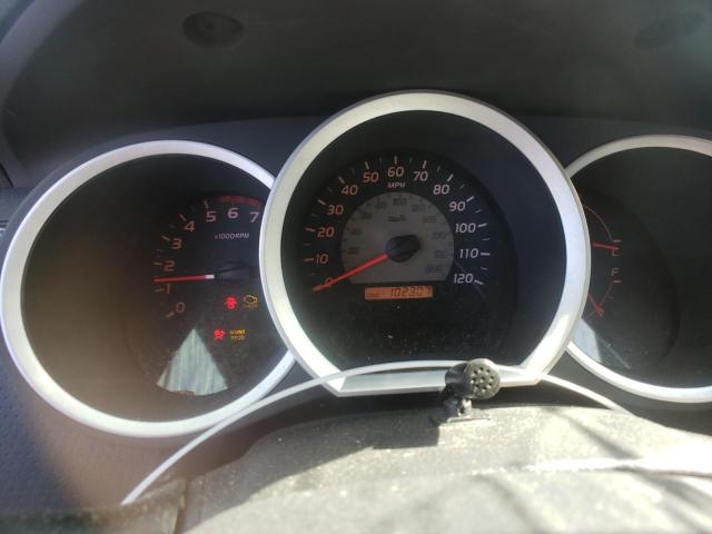 5TEJU62N86Z239308 - 2006 TOYOTA TACOMA DOUBLE CAB PRERUNNER SILVER photo 9