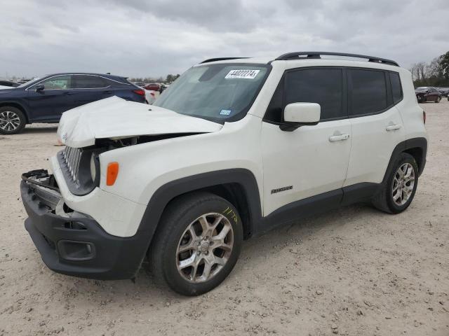 ZACCJABBXJPJ34280 - 2018 JEEP RENEGADE LATITUDE WHITE photo 1