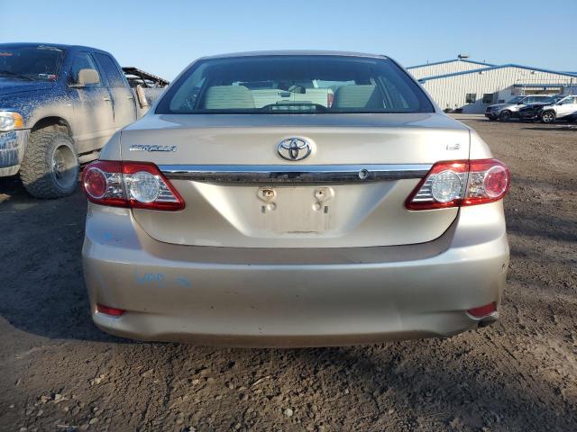 5YFBU4EE7DP169338 - 2013 TOYOTA COROLLA BASE TAN photo 6