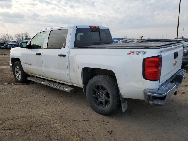 3GCUKREC1EG549843 - 2014 CHEVROLET SILVERADO K1500 LT WHITE photo 2