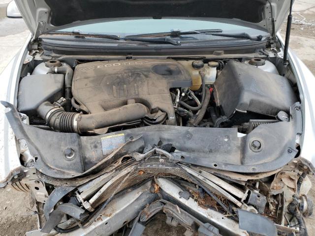 1G1ZC5EB9AF180334 - 2010 CHEVROLET MALIBU 1LT SILVER photo 11
