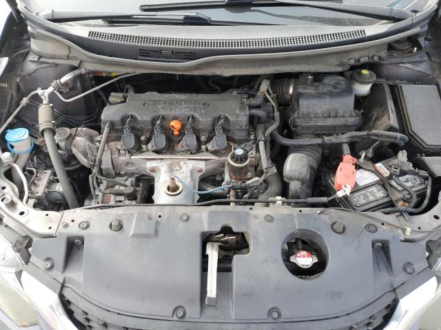 19XFB2F90EE256076 - 2014 HONDA CIVIC EXL ნაცრისფერი ფოტო 11