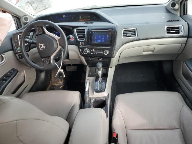 19XFB2F90EE256076 - 2014 HONDA CIVIC EXL ნაცრისფერი ფოტო 8