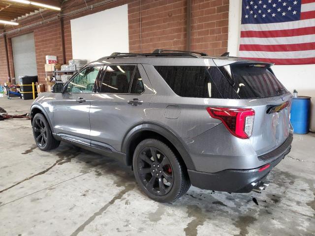 1FM5K8GC0MGC11738 - 2021 FORD EXPLORER ST GRAY photo 2