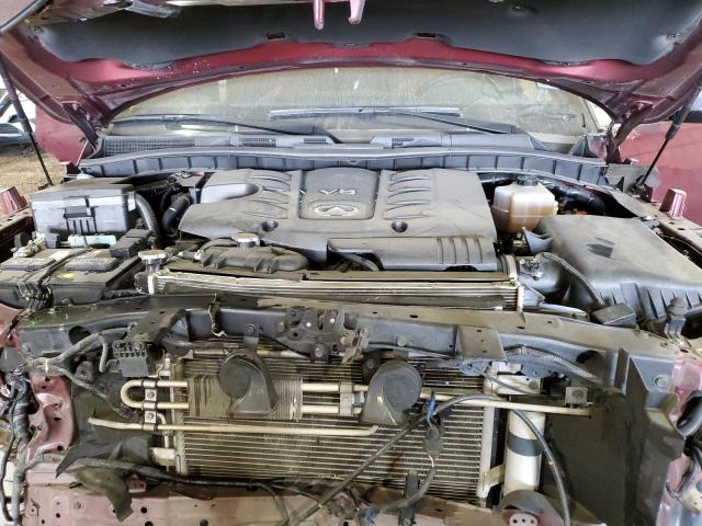 JN8AZ2BD0M9861092 - 2021 INFINITI QX80 SENSORY MAROON photo 12