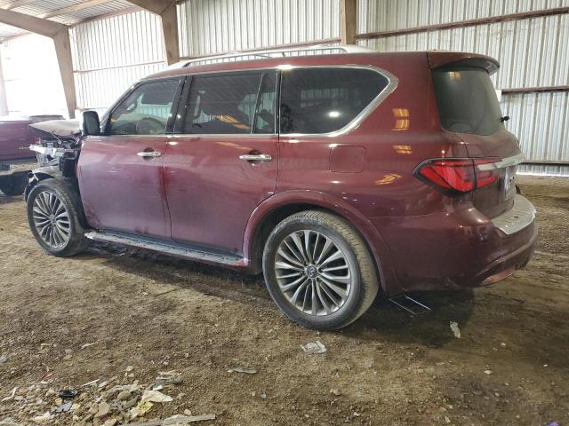 JN8AZ2BD0M9861092 - 2021 INFINITI QX80 SENSORY MAROON photo 2