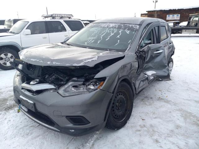 KNMAT2MV4FP515662 - 2015 NISSAN ROGUE S SILVER photo 1