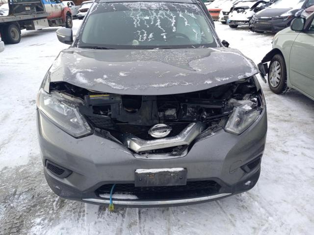 KNMAT2MV4FP515662 - 2015 NISSAN ROGUE S SILVER photo 5