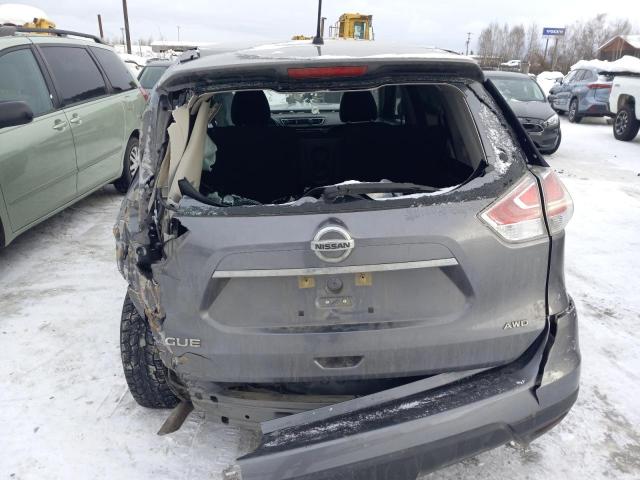 KNMAT2MV4FP515662 - 2015 NISSAN ROGUE S SILVER photo 6