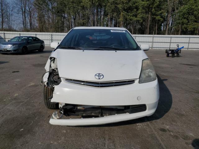 JTDKB20U877622039 - 2007 TOYOTA PRIUS WHITE photo 5