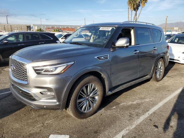 JN8AZ2AE0M9271467 - 2021 INFINITI QX80 LUXE GRAY photo 1