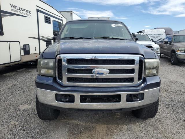 1FTWW31P75ED25213 - 2005 FORD F350 SRW SUPER DUTY BLUE photo 5