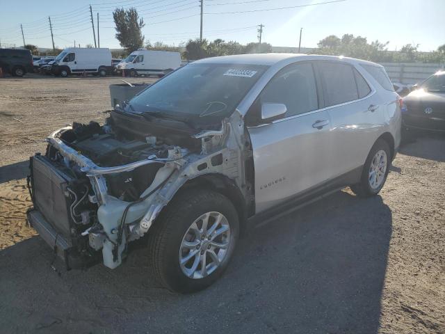 3GNAXKEVXKS661389 - 2019 CHEVROLET EQUINOX LT SILVER photo 1