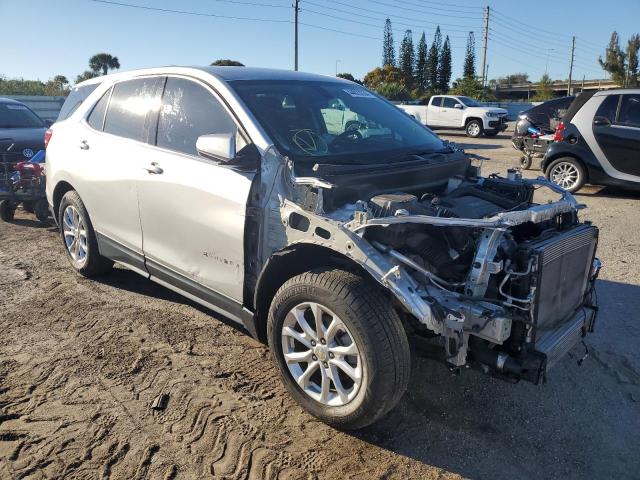 3GNAXKEVXKS661389 - 2019 CHEVROLET EQUINOX LT SILVER photo 4