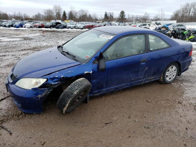 1HGEM22154L022853 - 2004 HONDA CIVIC DX VP Mavi foto 1